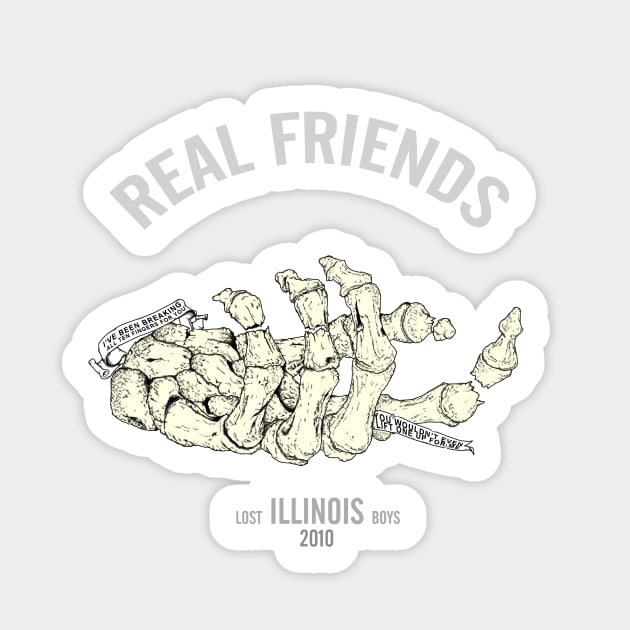 real friends illustration Sticker by tonguetied